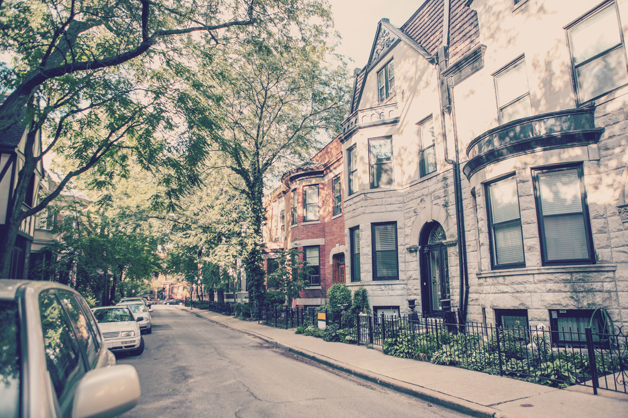 rowhouse neighborhood